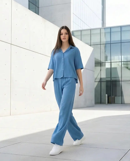 Hose mit Bluse - Basic