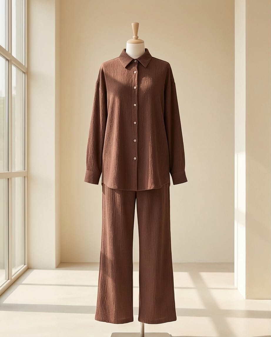 Leinen-Set: Tunika & Hose