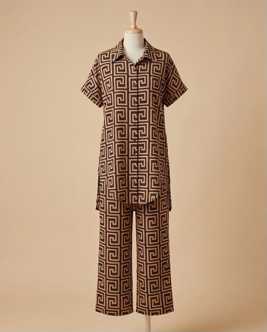 Set – Mäander-Muster