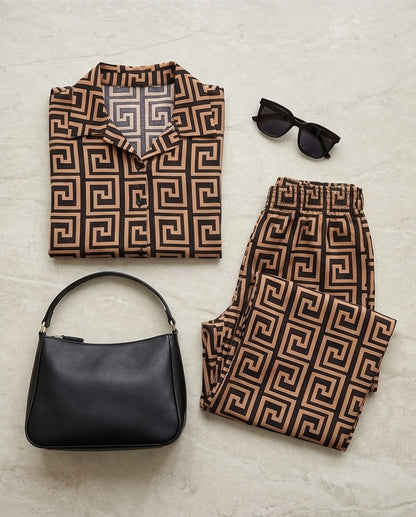 Set – Mäander-Muster